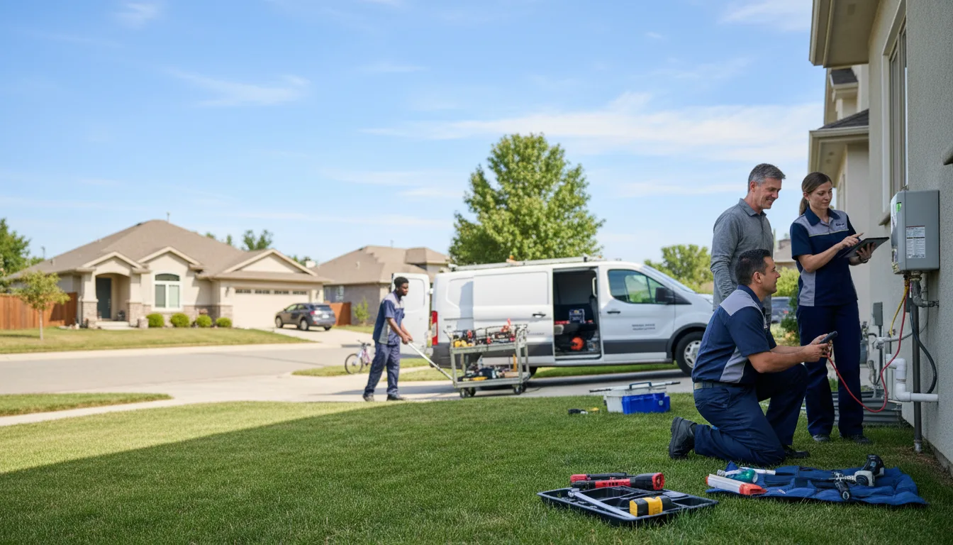 Tankless water heater service in Somerville, TN